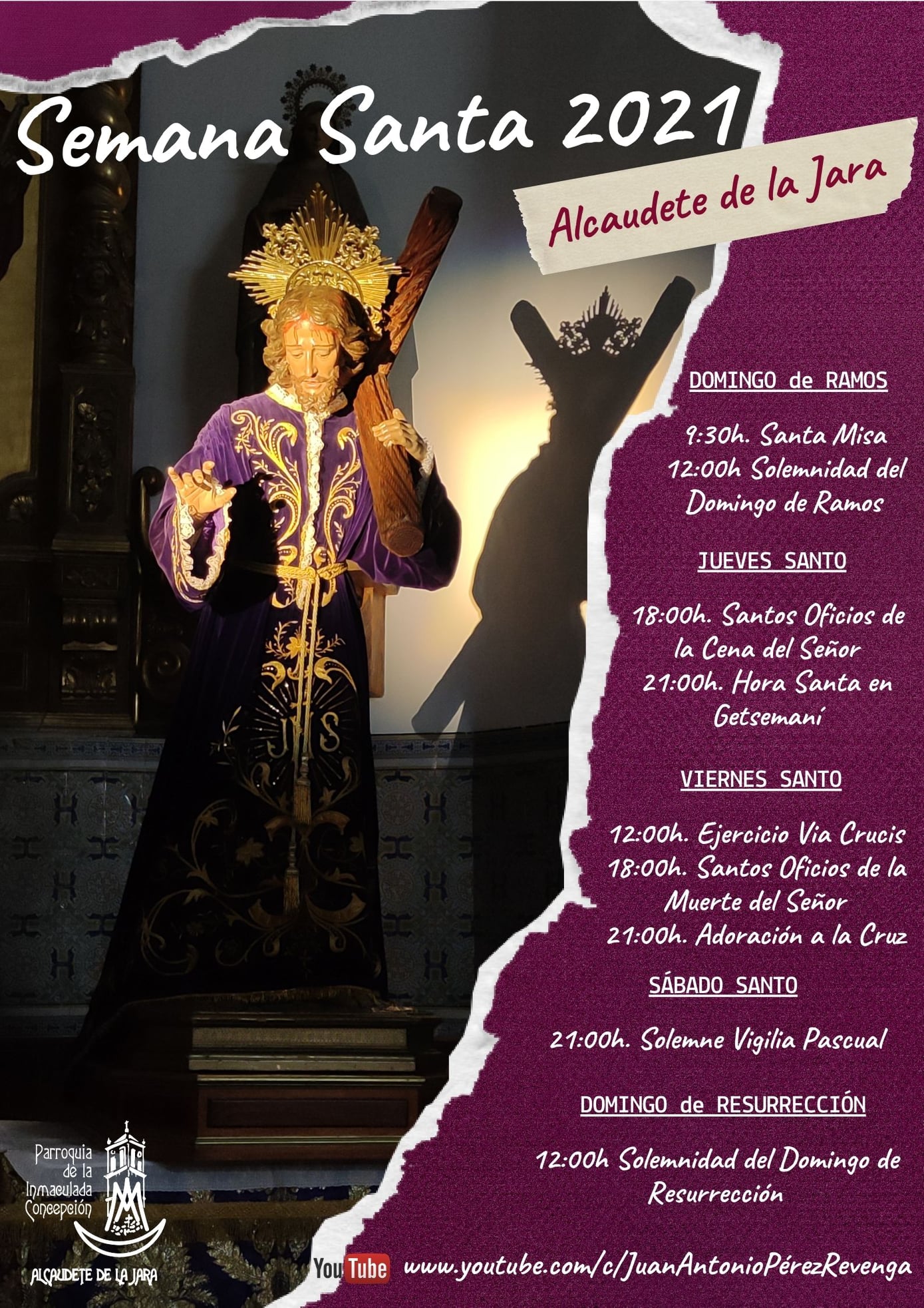 Semana Santa en Alcaudete de la Jara 2021 Alcaudete de la Jara